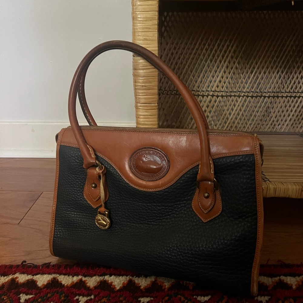 Vintage Dooney and Bourke Satchel Bag Purse